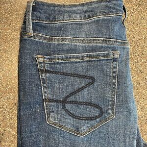 Seven dark blue hardly worn dark blue skinny jeans